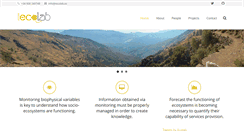 Desktop Screenshot of iecolab.es